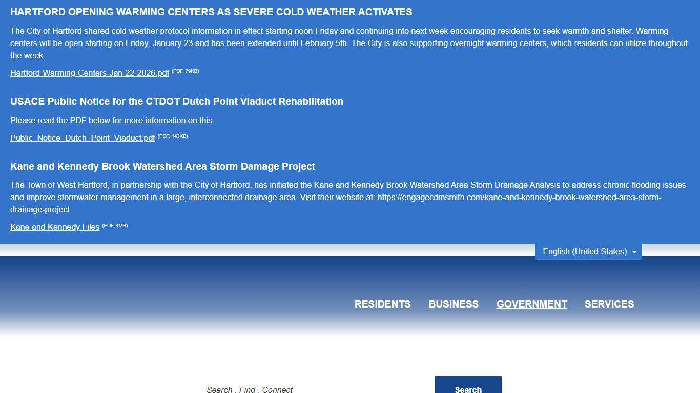 Office of the Tax Assessor – City of Hartford